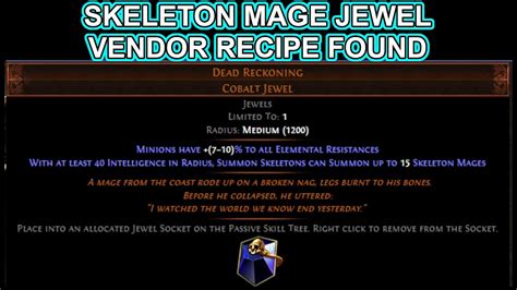 The Dead Reckoning Vendor Recipe: A Guide to Crafting